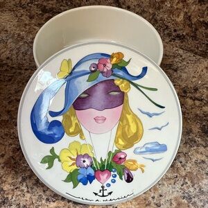 Ceramic Box Signed